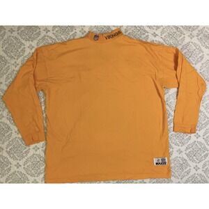 Minnesota Vikings NFL Men's 2XL Yellow Long Sleeve Mock Neck‎ Shirt Maxit